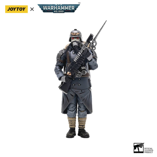 JOYTOY WH 40K Death Korps Krieg Vet Squad Guardsman 1/18 Af