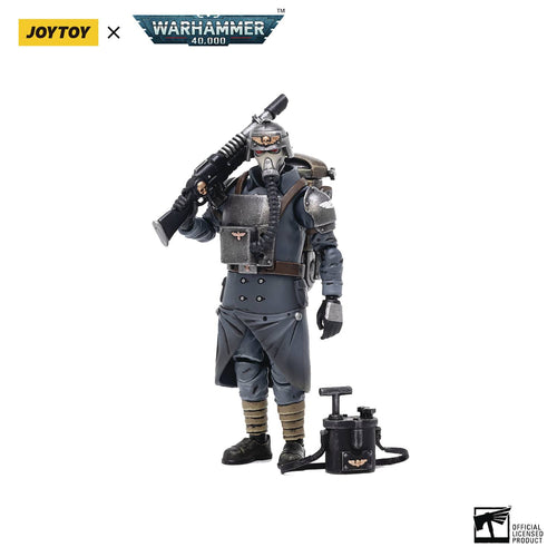 JOYTOY WH 40K Death Korps Krieg Vet Guard Demolitions Specialist 1/18 Af 
