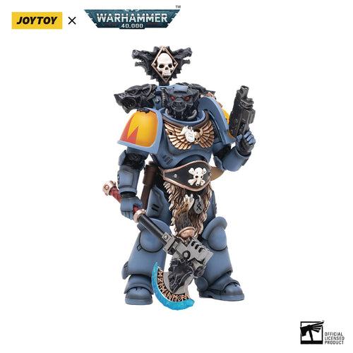 JOYTOY WH 40K Space Wolves Claw Pack Olaf 1/18 Fig