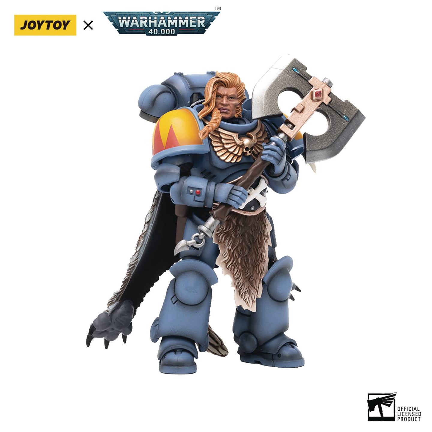JOYTOY WH 40K Space Wolves Claw Pack Logan Ghostwolf 1/18 Fig