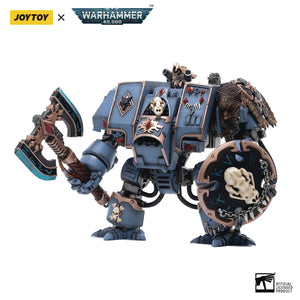 JOYTOY WH 40K Space Wolves Venerable Dreadnought Hvor 1/18 Fig