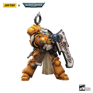 JOYTOY WH 40K Primaris Imperial Fist Bladeguard Vet 1/18 Fig