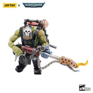 JOYTOY WH 40K Ork Kommandos Burna Boy Ragrob 1/18 Af