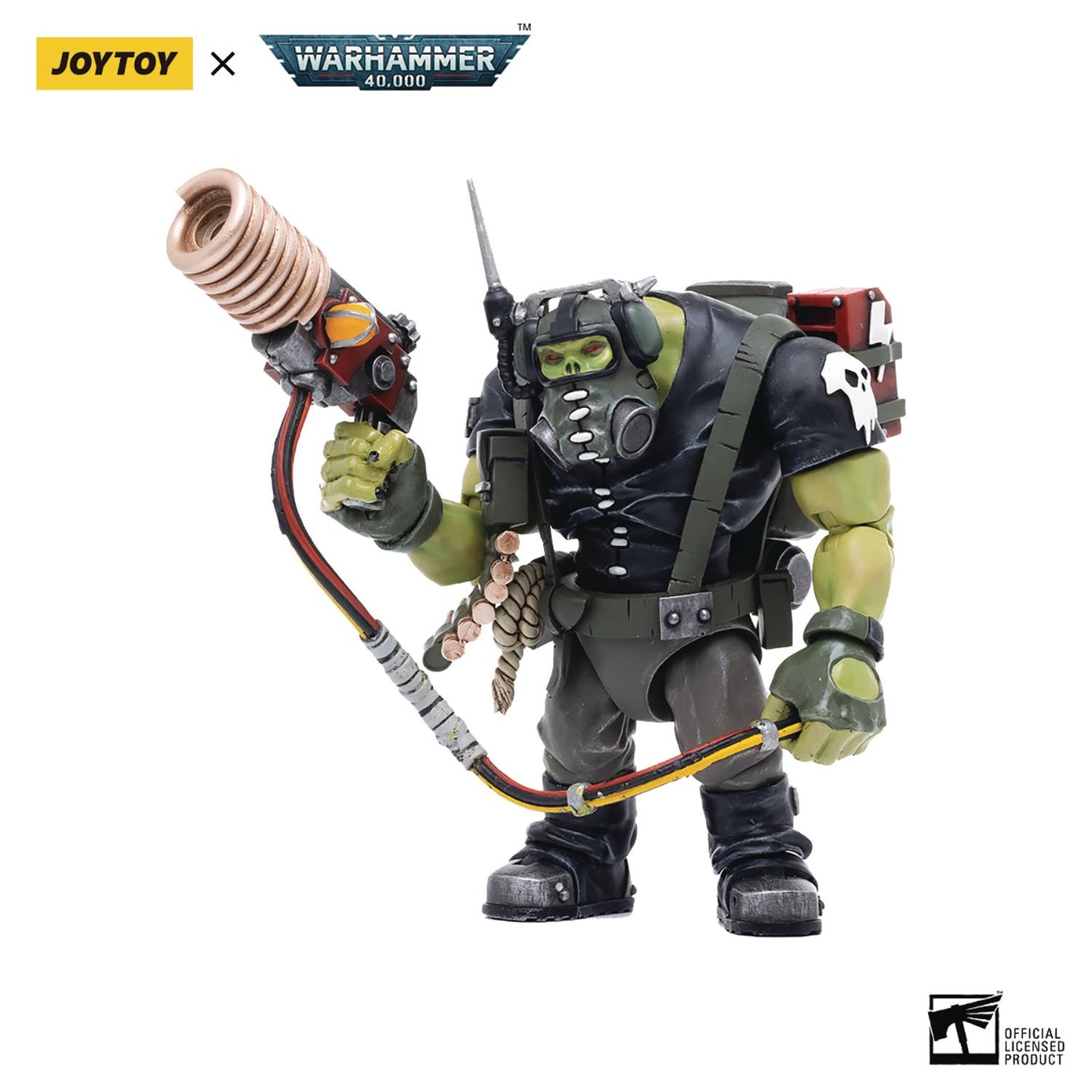 JOYTOY WH 40K Ork Kommandos Comms Boy Wagzuk 1/18 Af 