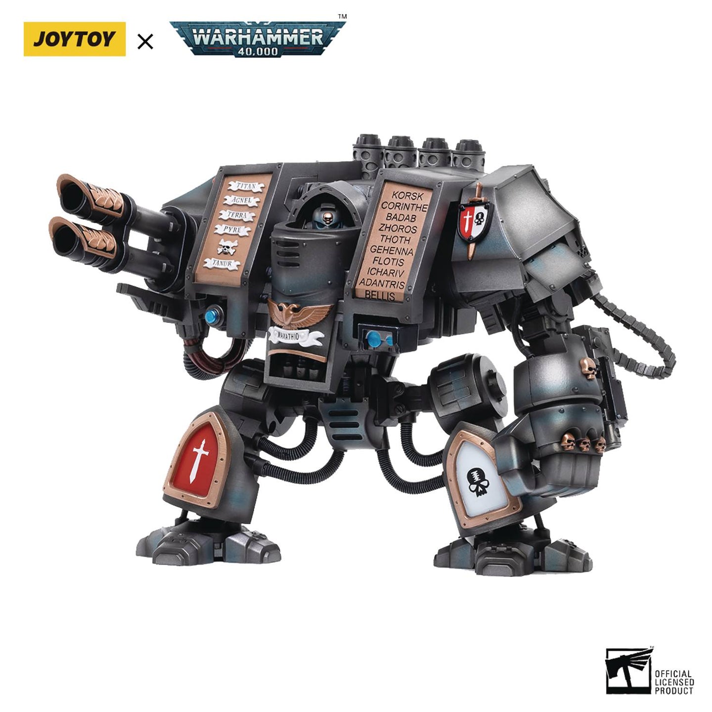 JOYTOY WH 40K Grey Knights Venerable Dreadnought 1/18 Fig 