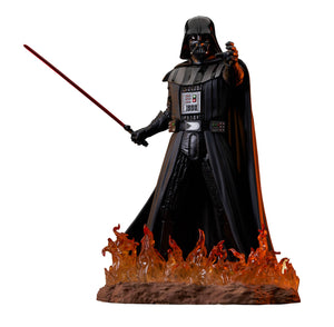 Star Wars Premier Coll Obi-Wan Kenobi Disney+ Darth Vader Statue