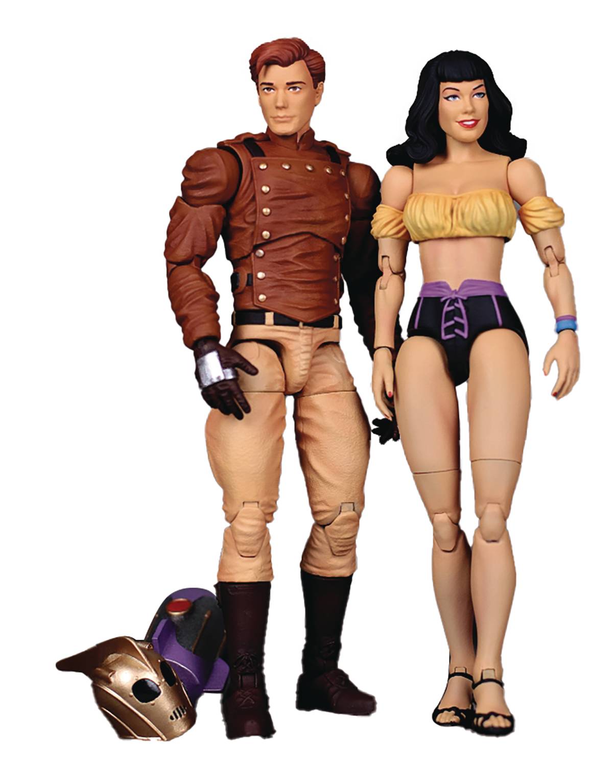 The Rocketeer & Betty 1/12 Scale Figure Set
