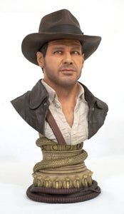 Raiders Of The Lost Ark Legends 3d Indiana Jones 1/2 Scale Bust