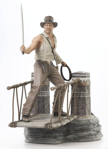 Indiana Jones Temple Of Doom Deluxe Gallery Rope Bridge PVC Statue