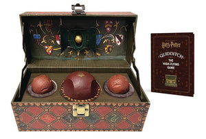 Harry Potter Quidditch Set With Golden Snitch Revised Edition