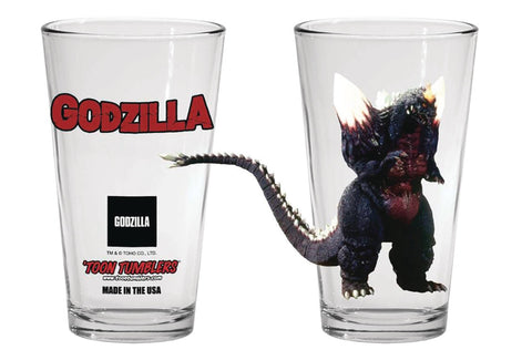 Toon Tumblers Space Godzilla Pint Glass