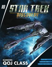 Star Trek Discovery Klingon QOJ CLASS Starship Collection #10