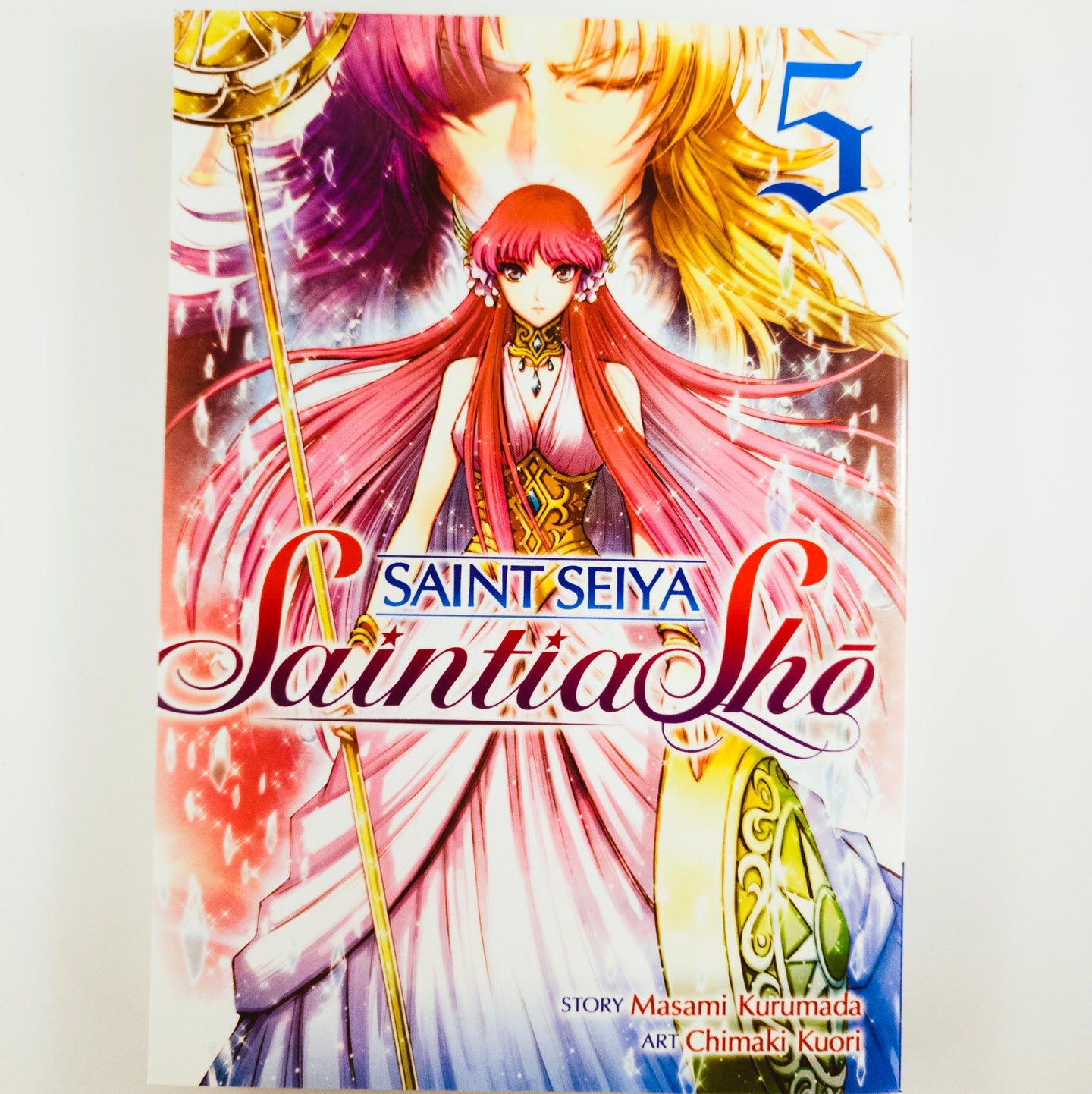 Saint Seiya: Saintia Shō Volume 5. Manga by Masami Kurumada and Chimaki Kuori.