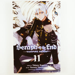 Seraph of the End Volume 11. Manga by Takaya Kagami, Yamato Yamamoto and Daisuke Furuya.