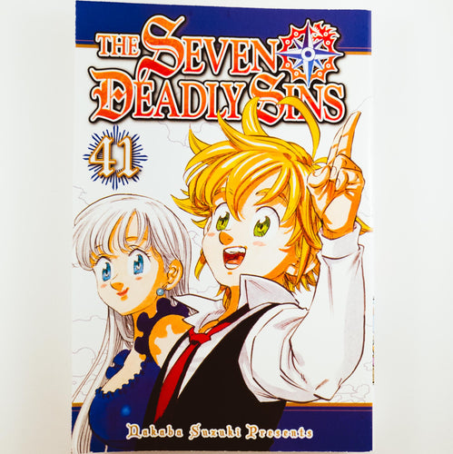 Seven Deadly Sins Volume 41 Final Volume. Also known as Nanatsu no Taizai. Manga by Nakaba Suzuki.