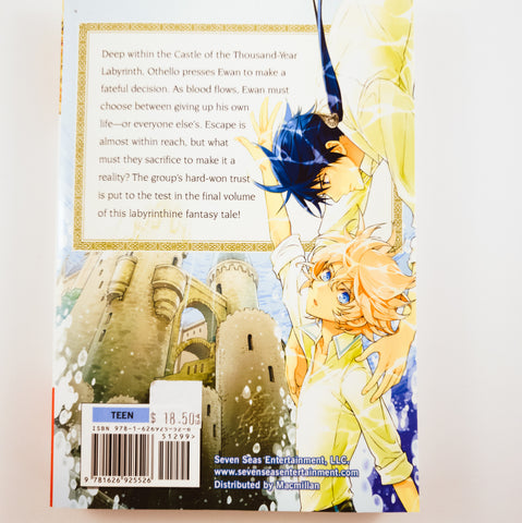 The Seven Princes of the Thousand Year Labyrinth Volume 4. Also known as Sennen Meikyuu no Nana Ouji (千年迷宮の七王子). Manga by Atori Haruno and Aikawa Yu.