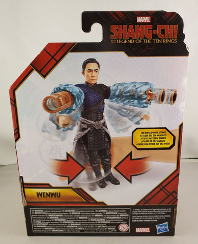 Wenwu Shang Chi 6 Inch Action Figure With Ten Rings Power Attack