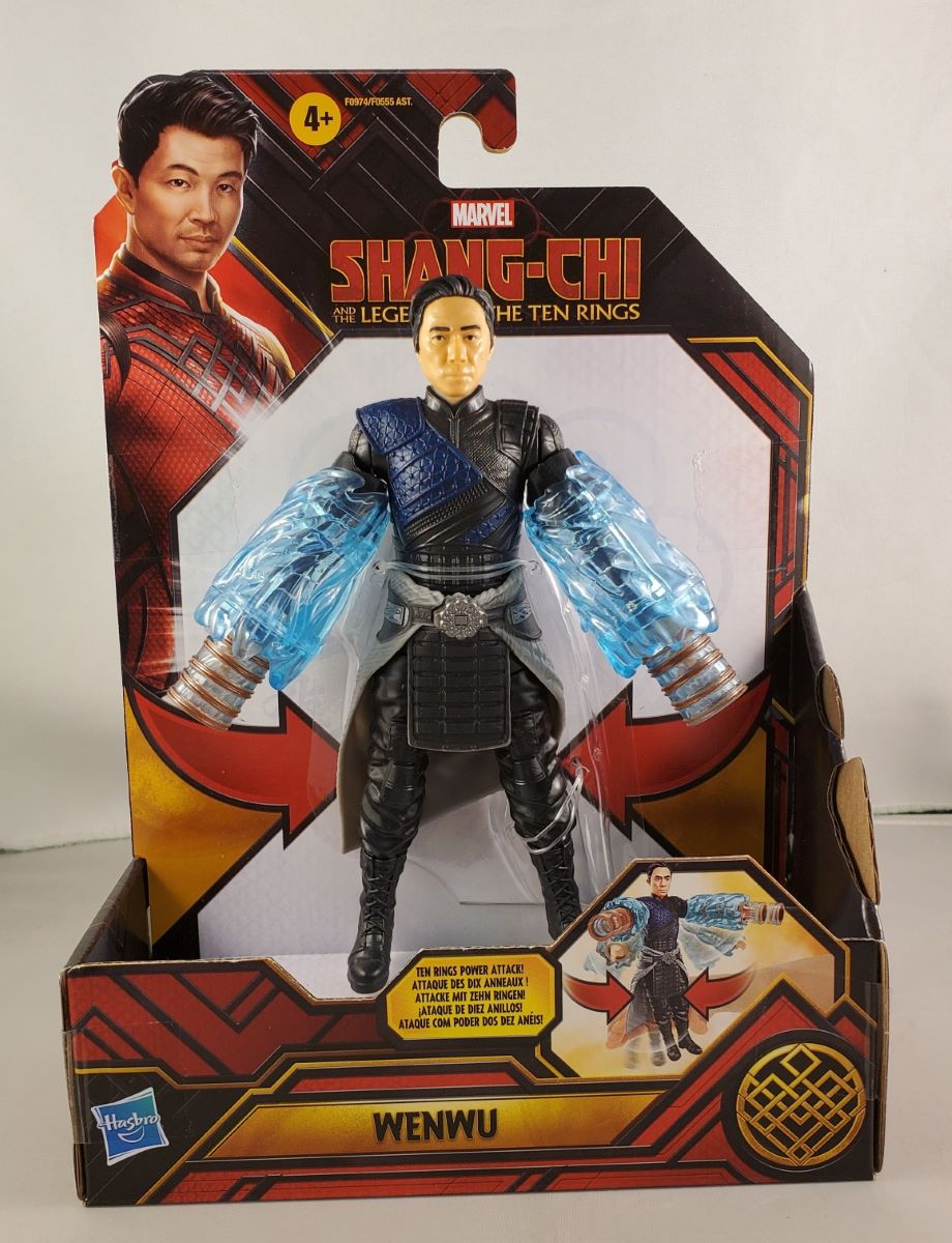 Wenwu Shang Chi 6 Inch Action Figure With Ten Rings Power Attack