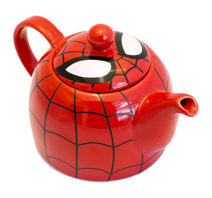 Marvel I Am Spider-Man Red Ceramic Teapot