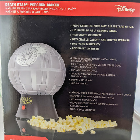 Star Wars Death Star Popcorn Machine