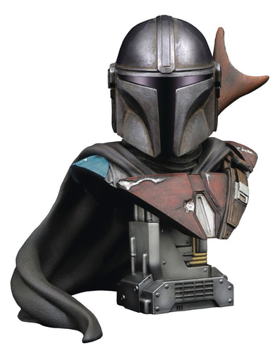 Star Wars Legends In 3D 10 Inch Mandalorian Half Scale Resin Bust