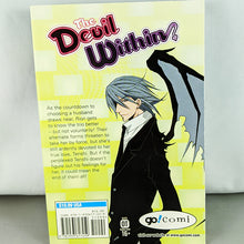 Back cover of The Devil Within Volume 2. Manga by Ryo Takagi