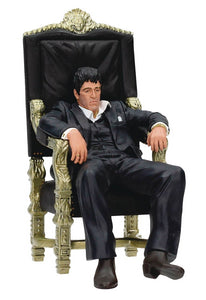 Scarface Tony Montana on Throne 7 Inch Action Figure