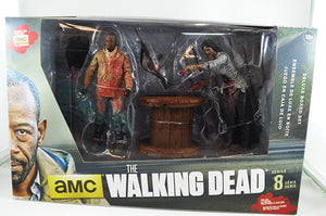 Walking Dead Morgan and Zombie 2pc Figure (TV ver)