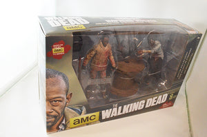 Walking Dead Morgan and Zombie 2pc Figure (TV ver)