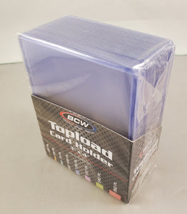 BCW Topload Card Holder 3"X4" bundle of 25 pieces