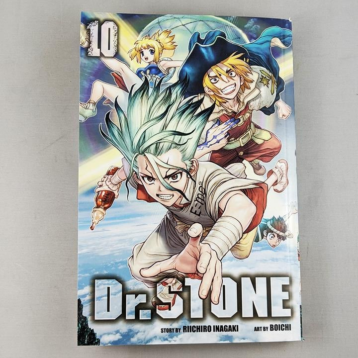Dr. Stone Volume 10. Manga by Riichiro Inagaki and Boichi