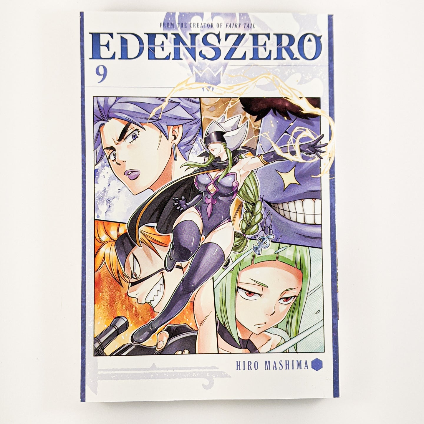 Edens Zero Manga volume 9. Manga by Hiro Mashima, the creator of Fairy Tail!