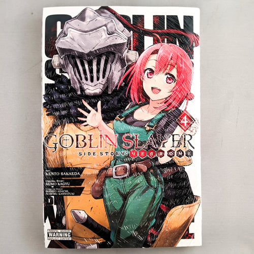 Goblin Slayer - Side Story: Year One Vol. 4 Manga by Shimizu  Eichi and Shimoguchi Tomohiro.