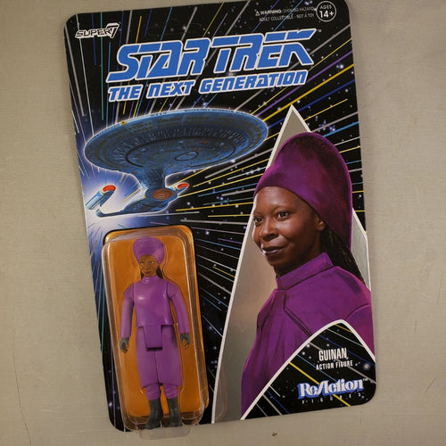 Star Trek TNG Guinan Reaction 3 3/4 Inch Figure