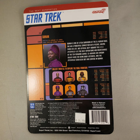 Star Trek TNG Guinan Reaction Figure