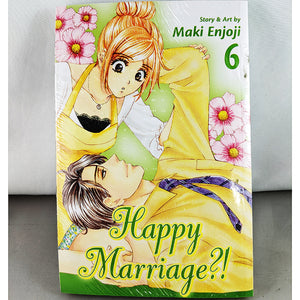 Front cover of Happy Marriage?! Volume 6. Manga by Maki Enjoji.