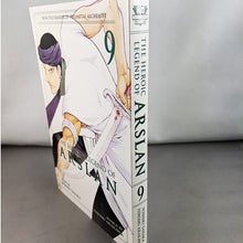 The Heroic Legend of Arslan Volume 9. Manga by Hiromu Arakawa and Yoshiki Tanaka.