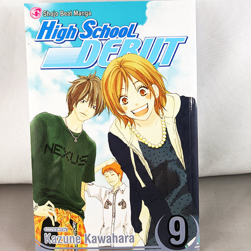 Front cover of Highschool Debut Volume 9. Manga by Kazune Kawahara