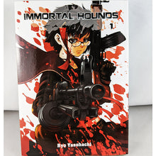 Front cover of Immortal Hounds Volume 1. Manga by Ryo Yasohachi.