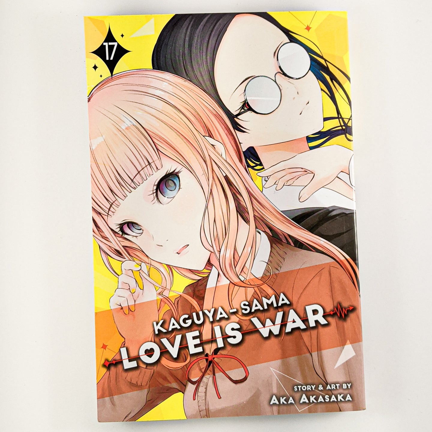 Kaguya-Sama Love is War Manga volume 17. Manga by Aka Akasaka