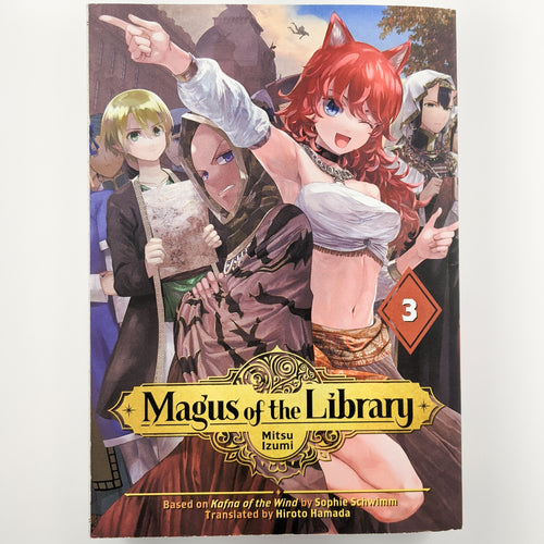 Magus of the Library Volume 3. Manga by Mitsu Izumi. 