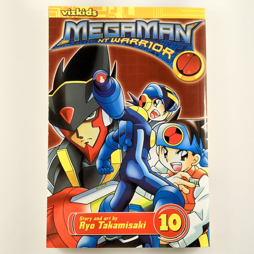 Megaman NT Warrior Volume 10. Manga by Ryo Takamisaki