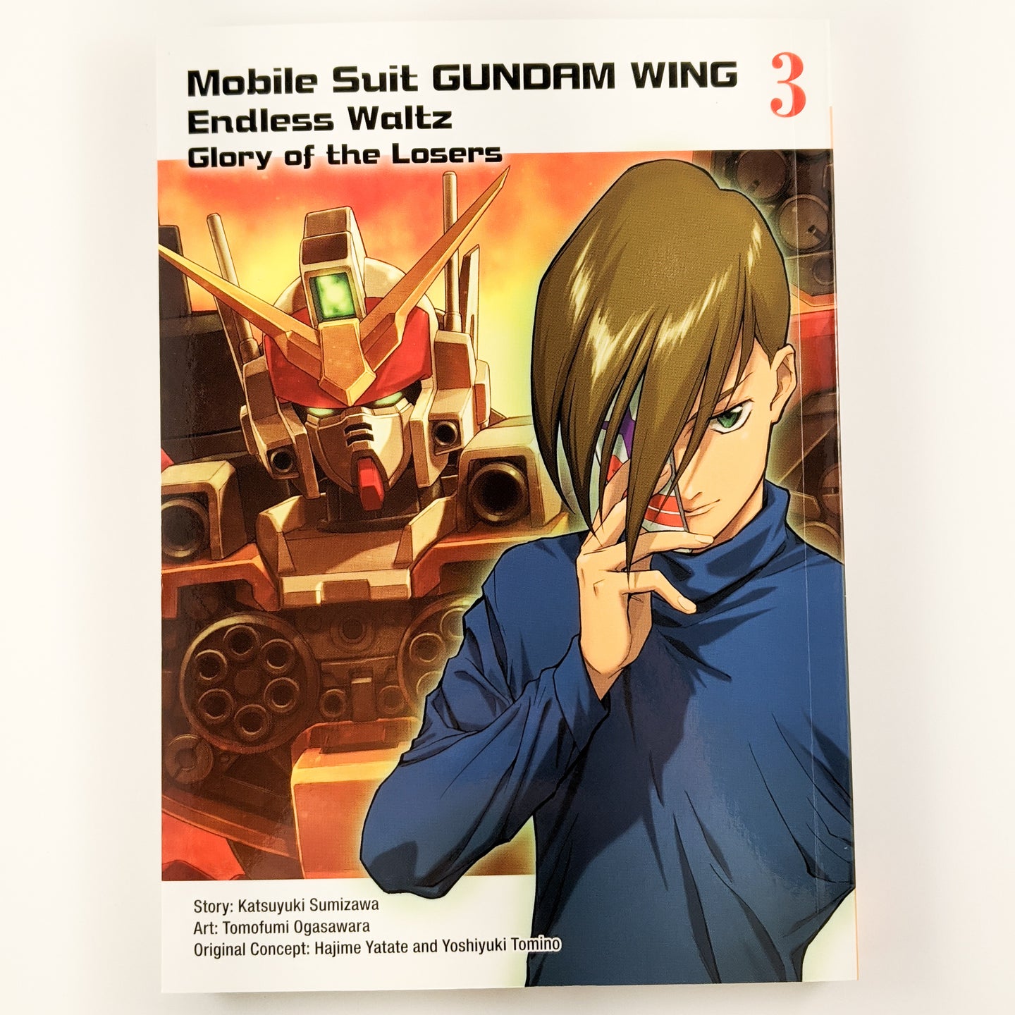 Mobile Suit: Gundam Wing Endless Waltz - Glory of the Losers Volume 3. Manga by Katsuyuki Sumizawa and Tomofumi Ogasawara.
