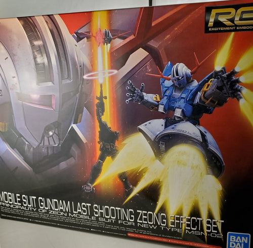 Mobile Suit Gundam Last Shooting Zeong Effect SE RG Plastic Model Kit
