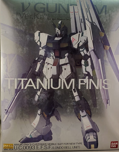 NU Gundam RX-93 Ver.KA Titanium Finish Ver MG Model Kit