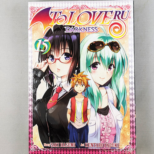 To LOVE-Ru Darkness Volume 15. Manga by Saki Hasemi and Kentaro Yabuki.